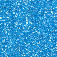 Miyuki delica kralen 11/0 - Transparent ocean blue luster DB-1229